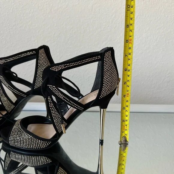 Guess “Bette” Black Rhinestone Heels – Size 8.5M - Picture 15 of 16